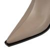 Fashion Fashion Women Ankle Boots Chelsea Boots Brown Shoes Autumn Winter Ladies Pointed Toe Side Zipper Sexy Chunky High Heels Booties