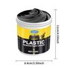 400g Auto Kunststoff Gummi Reparaturcreme Innenraum Restaurations Politur Wachs Anti-Rissbildung Anti-Aging Reifenglanz Leder Sitzpflege für Außen Innenraumverkleidung