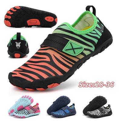 Children Water Shoes Kids Aqua Shoes Drainage Beach Sports Sandals Quick Dry Swim Barefoot Wading Boating Diving Surfing Sneakers