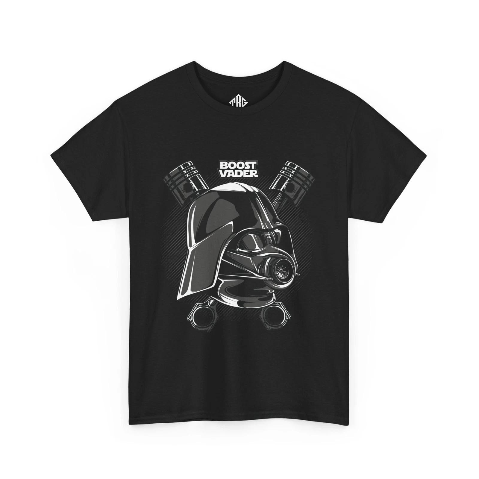 

Boost Vader T-Shirt | Turbo Helmet Parody Tee for Car Enthusiasts 4XL