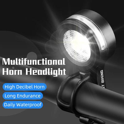 USB wiederaufladbare Kinder Fahrrad elektrische Glocke wasserdichte tragbare Fahrradklingel mit Licht Kinder laut