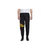 Adidas Neo Letter Print Lace-Up Sports Pants Men Bottoms Black HM9989