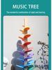Rainbow Music Tree: Colorful Detachable Rolling Ball Game for Early Education and Fun Assembly