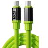 Super Fast Charging 6A Liquid Silicone Type-C Multi-functional Thickened Data Cable