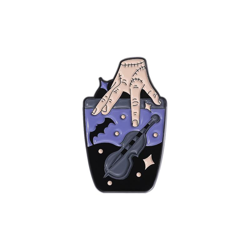 Smaltované odznaky Čarodějnická káva Vlastní Halloweenské brože Odznaky na klopu Gotické šperky Dárek pro děti přátele