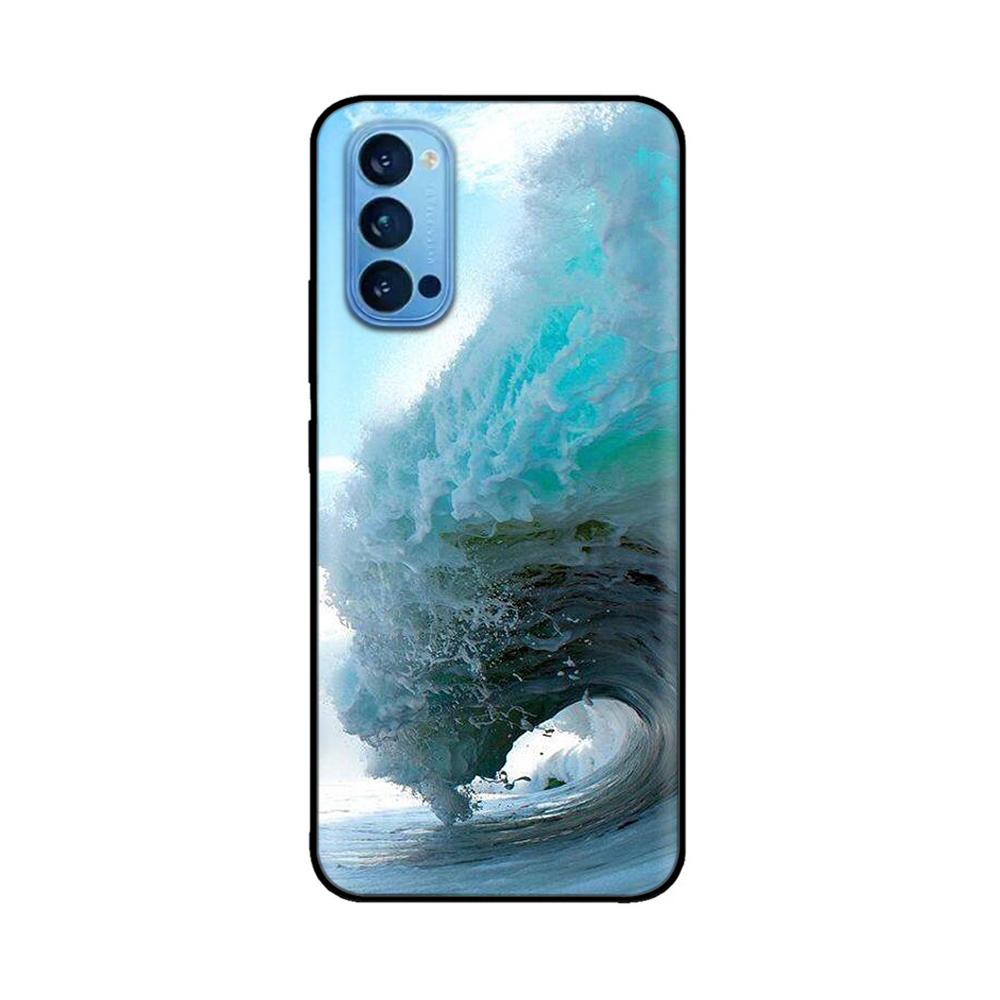 For Oppo Reno4 Pro 5G Case Soft TPU Black Silicone Phone Back Cover for OPPO Reno 4 Reno4 Pro 5G 4G Case Funda Coque Bumper Capa