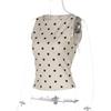 Ärmelloses, figurbetontes Top mit Polka-Dot-Muster für Damen – Sommermode 2026