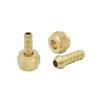 Brass 4mm 6mm 8mm 9mm 10mm Hose Barb Connector Pipe Fitting 1/8"  3/8" 3/4" Male  Thread Copper Connector Garden 2Pcs