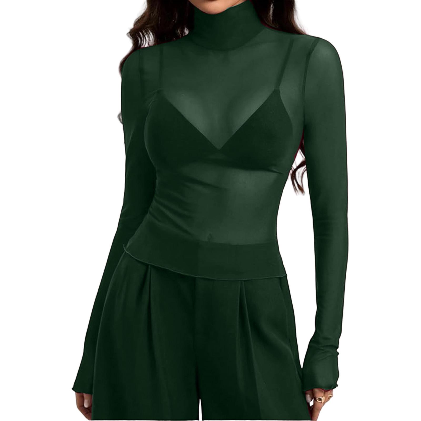 женский модный и элегантный кружевной топ L