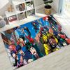 2026 New Anime My Hero Academia Deku Katsuki Cartoon Rug for Bedroom Living Room Sofa Home Doormat Decor,Kids Non-slip Floor Mat