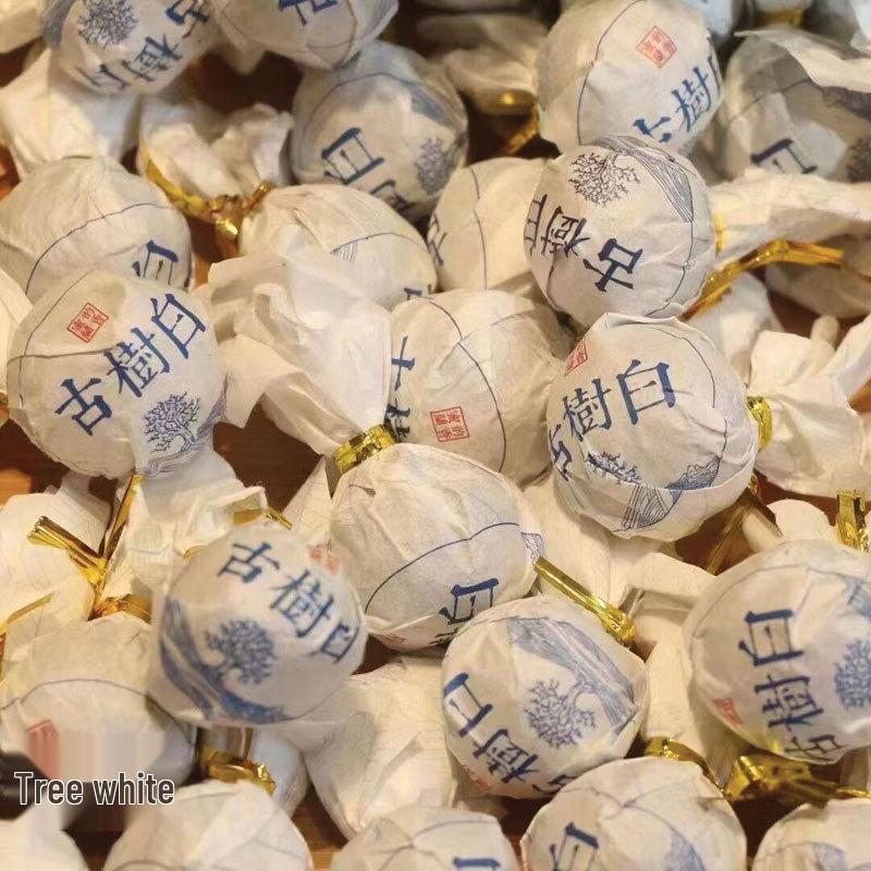 Yunnan Jingmai Ancient Tree White Tea Dragon Ball - High Mountain Loose Leaf Tuocha White Tea 500g