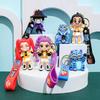 Demon Hunter Girls KPOP Silicone Keychain Charm Backpack Pendant