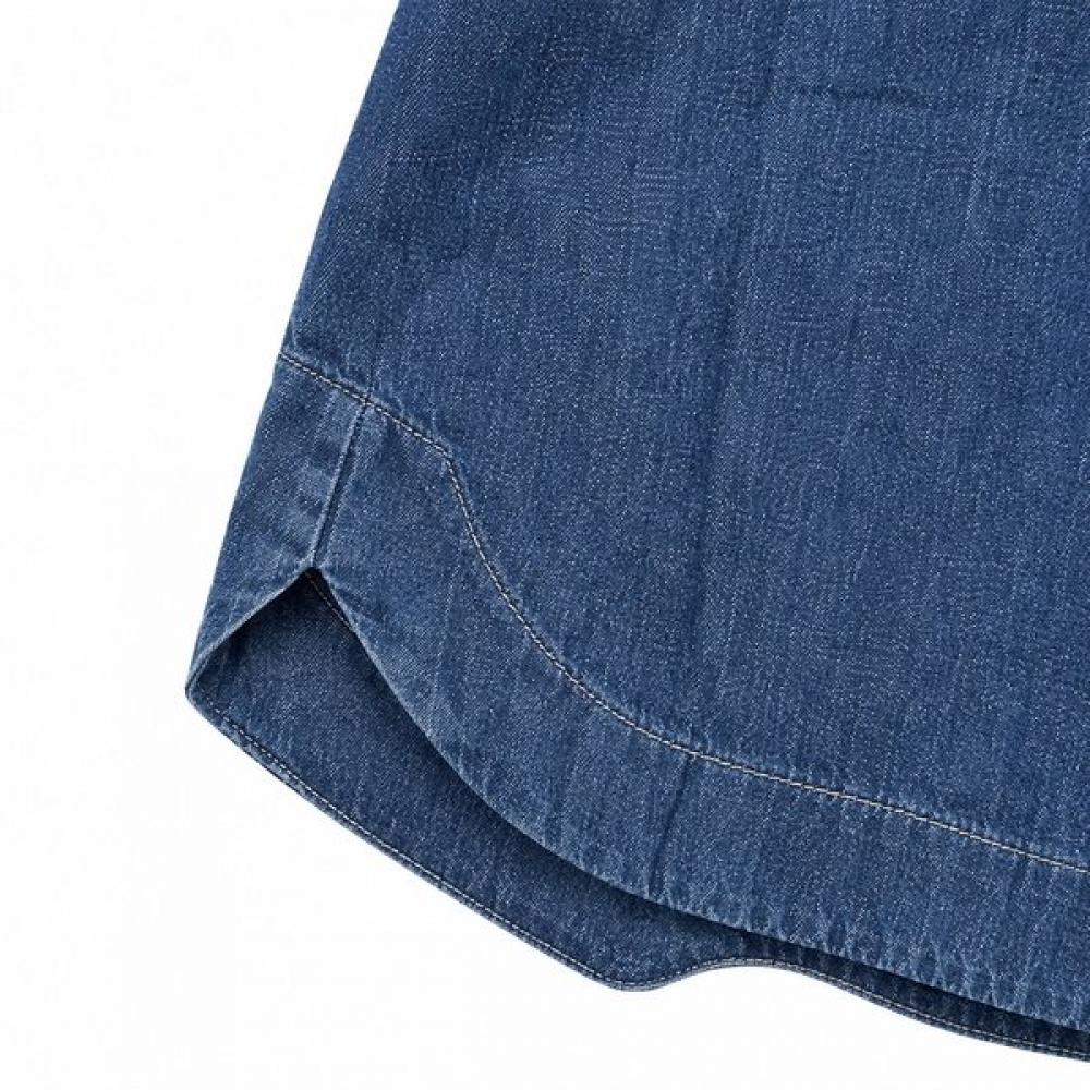 Ggpx New York Stitch Denim Pocket Shirt Gq8sh050f