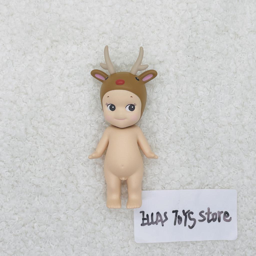 Sonny Angel Mini Figure New  Animal v2 Series No box No bag  Blind Box Cameleon Cow Duck Fawn Hedghog Pig Sheep Skunk SAS65376