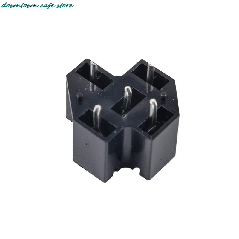 Automotive Car Auto 40A 4/5 Pin SPDT Relay Socket Connector Adaptor PCB Board Mount Base Holder with 6.3mm Terminals