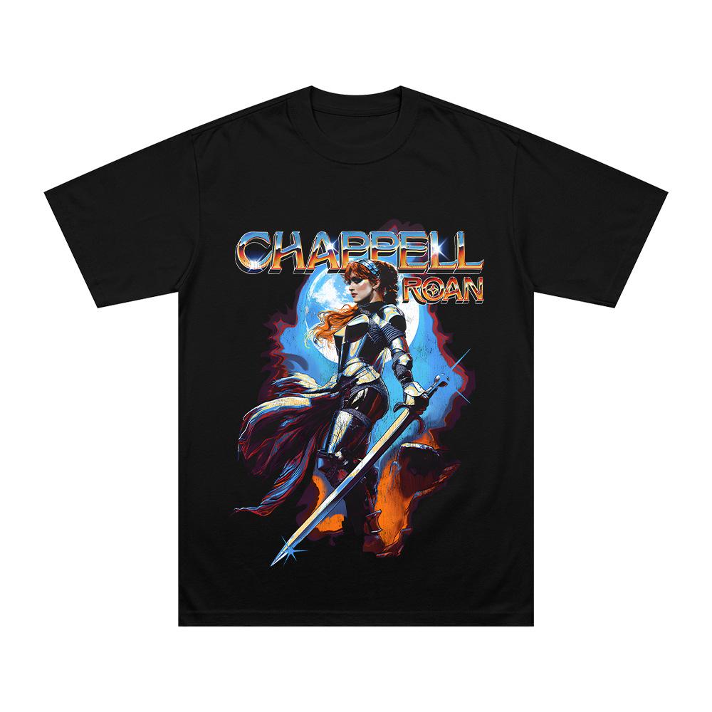 T-shirt Chappell Roan Hot Game Chappell Roan Metal Rock Harajuku Tee Estiva Uomo Donna Moda Gotica 100% Cotone Comfort Casual Anime Top T-shirt Band