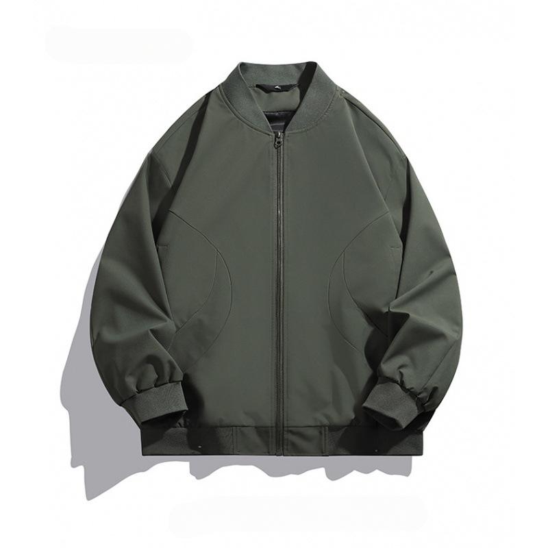 Bomber Jacket Men's Trend Loose Baseball Jacket Spring and Autumn New Casual Coat Top