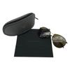 Used EMPORIO ARMANI Sunglasses Men's Metal Frame Full Rim EA2027 3082/73 Used T1