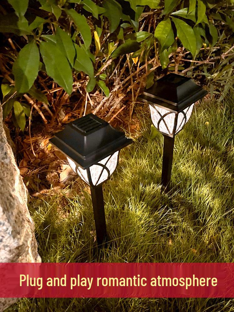 Lumini solare impermeabile pentru peisaj exterior, pentru decorarea grădinii, curții sau gazonului