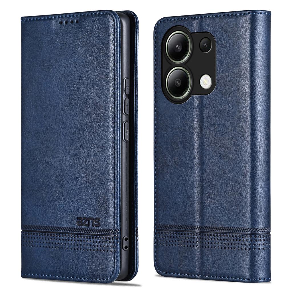 AZNS For Xiaomi Redmi Note 13 4G Wallet Case Leather Phone Cover   Supplier