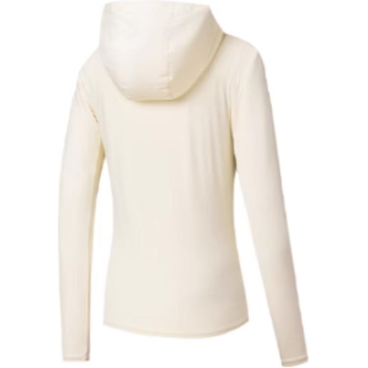 Anta Training Series Sports Casual Simple Solid Color Hooded UV Protection Sun Protection Jacket Women Jacket Cheese-Yellow 962527705-3