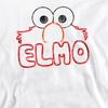 Sesame Street Unisex Adult Elmo Letters Sweatshirt