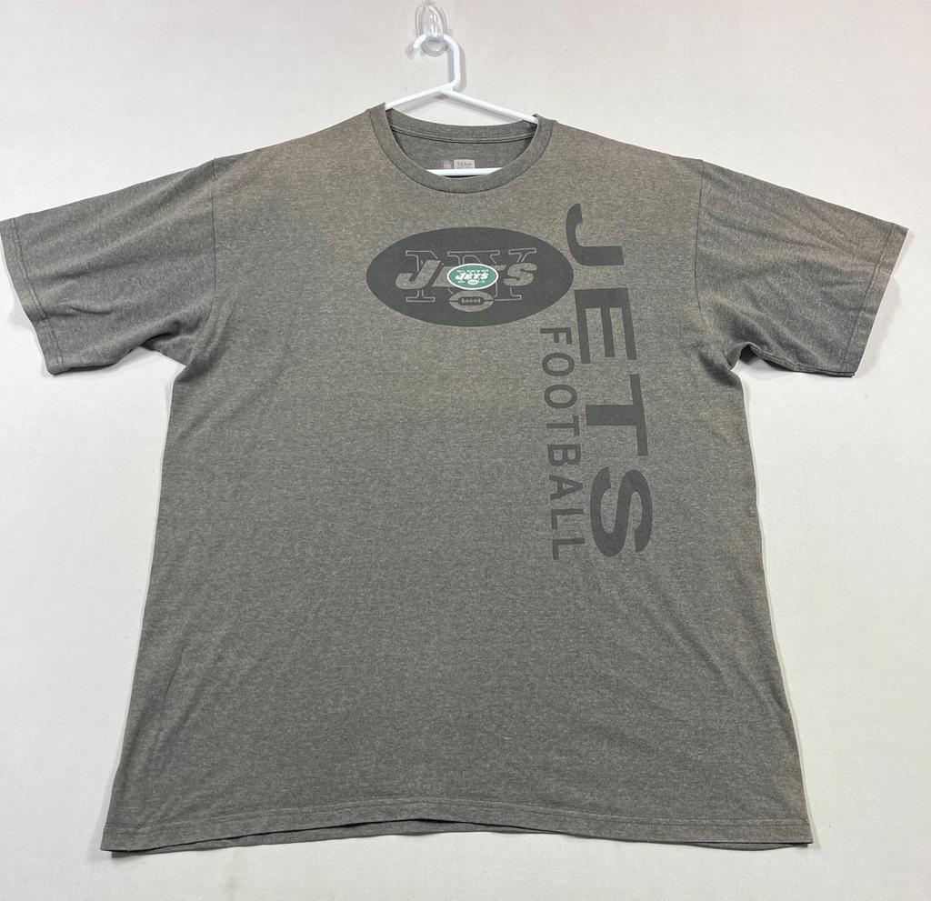 New York Jets NFL T Shirt Vintage Faded Short Sleeve Tee Mens XL
