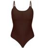 Seamless Shapewear Bodysuit Tummy Control Butt Lifting Plus Size Sling Thong Bodyshaper