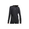Nike Sports Running Crew Neck Long Sleeve T-Shirt Women Tops Black CU3278-010
