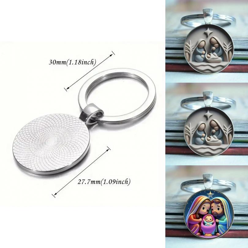European Design Key Chain With Zinc Alloy Material For Car And Office Keys