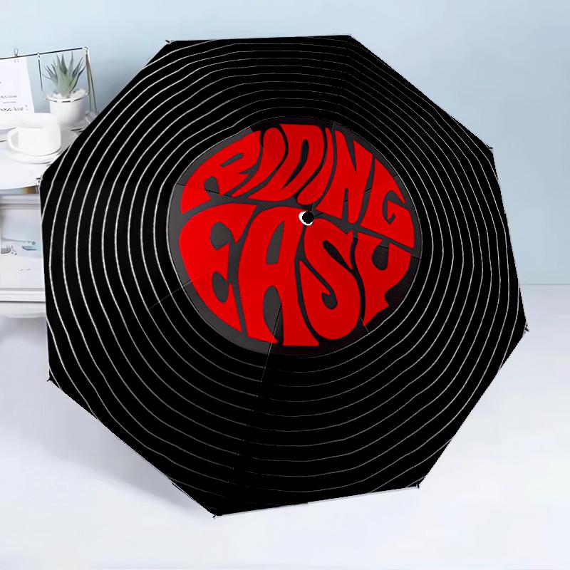 Good Times Music Album 8-Frame for Travel, camping, Casual Lightweight Portable Umbrella, Essential for every family Holidays Birthday Gift