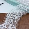 3m X 14cm Narrow Chantilly Lace, Inelastic French Eyelash Lace Trim for Lingerie, Bra, Underwear, Dress, Garment, Sewing & Crafting
