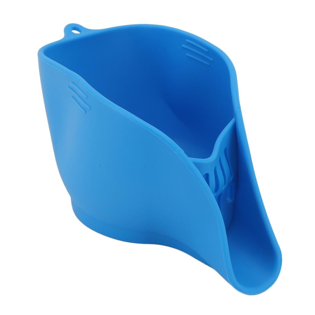 Food Drain Bowl Silicone Multi Functional Drain Basket for Washing Fruit Vegetable Mixing Salad Filtering Pasta
