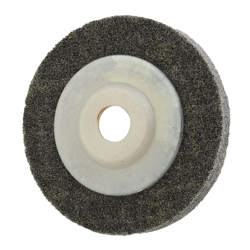 100mm Nylon Fiber Polishing Buffings Wheel Pad Disc For Angle Grinder Useful