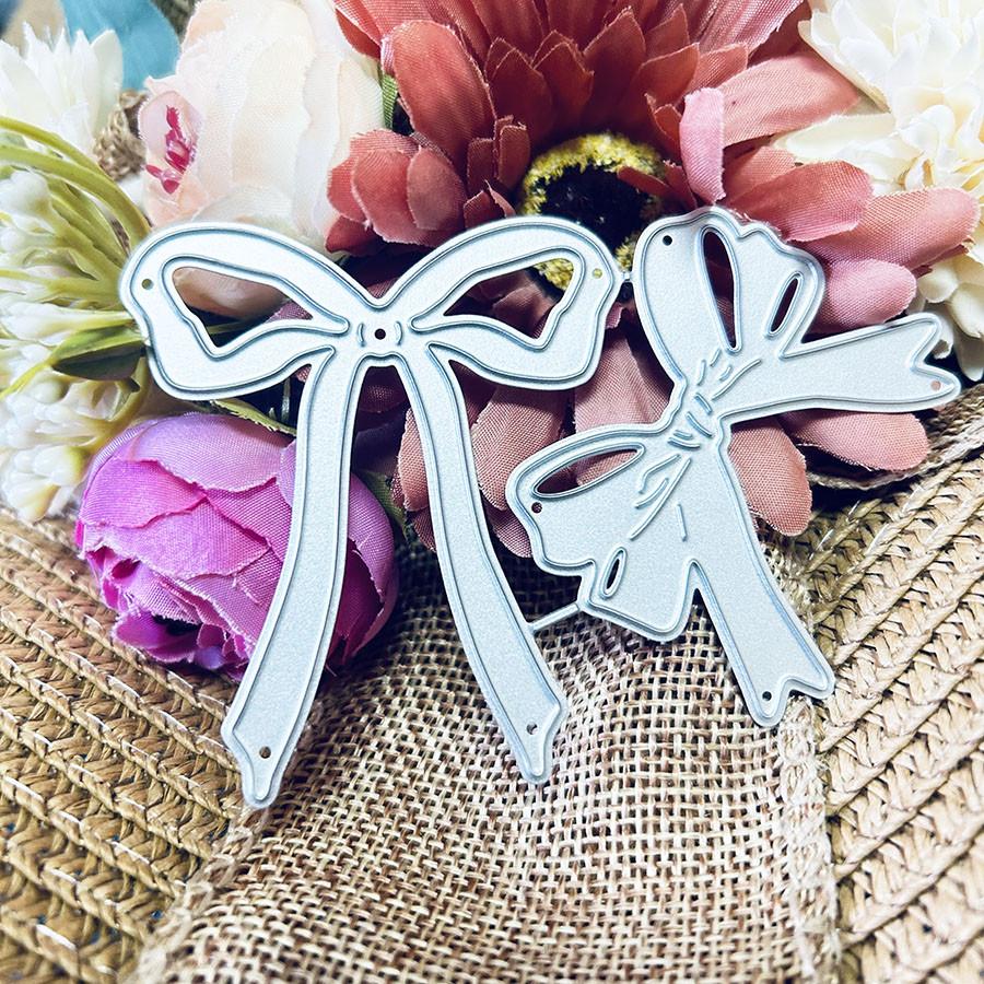 Cute Bowknots Metal Cutting Dies Stencil for DIY Scrapbooking Photo Album Embossing Paper Cards Crafts Diecuts