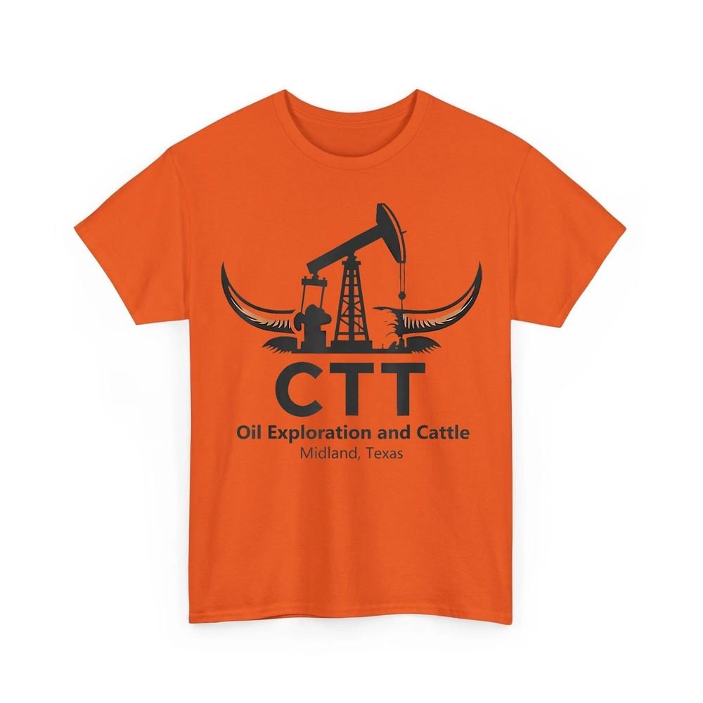 CTT Oil Exploration amp; Cattle Company Texas Vintage Unisex TShirt Unisex T-Shirt XL