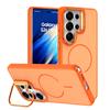 NEW Matte Magnetic Phone Case Camera Bracket Shockproof Protective Cover For Samsung Galaxy S26 Ultra S25 S24 S23 Plus FE 5G