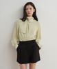 TOWAV Ceci Pintuck Shorts_Black