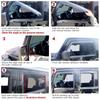Car Side Window Wind Deflectors Vent Visors Sun Wind Rain Shield for Jeep Wrangler JL Unlimited 18-20 JK 07-18
