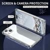 Square Clear Phone Case for Iphone 17 Air 16 15 Pro Max 15Pro 14 Plus 13 12 11 14Pro 13Pro 12Pro 17Pro 16Pro Shockproof Phone Cover Accessories