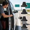 Car Door Shock Absorber 4 Pieces Car Silicone Anti-collision Protection Vehicle Door Buffer Seal Pads For RV Sedan Truck Vehicle