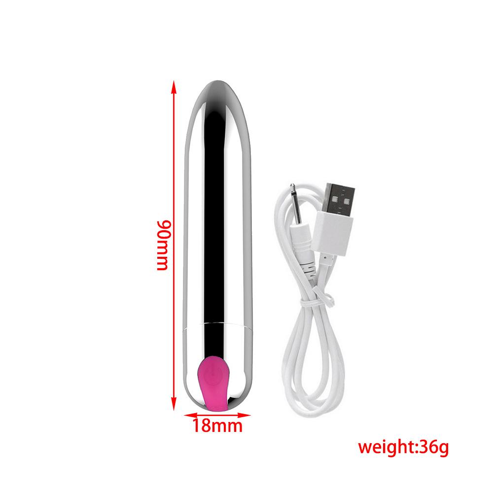 Yi Feng USB Rechargeable Clitoral Vibrator: 10-Speed Bullet Stimulator for Women