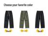 2024 Men's Trendy American Loose Straight-Leg Wide-Leg Casual Work and Sports Pants for Spring and Autumn