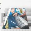 Seiko Ayase Dandadan Weiche Warme Decke Kinder Plüsch Überwurfdecke Muster Sofa Sessel Flanell Tagesdecke Schlafsofa Abdeckung