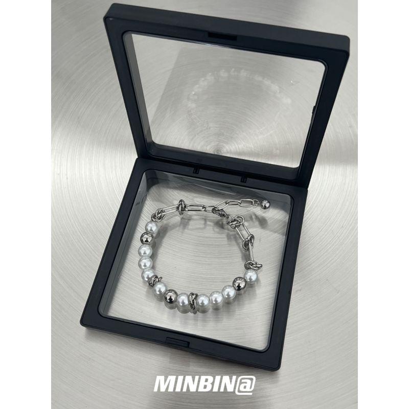 

Niche Style Original Thorn Patchwork Boys Pearl Necklace Bracelet Bramble Pearl Bracelet(M219)