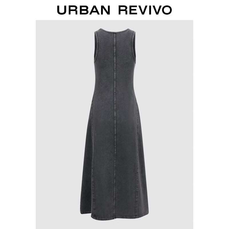 

UR Women s Distressed Sleeveless A-Line Maxi Dress S