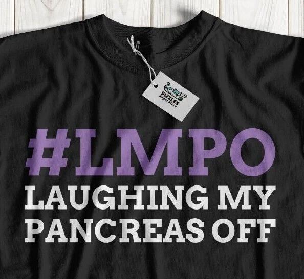LMPO Unisex Funny Pancreas T-Shirt Pancreatomy Pancreatitis Pancreatic Cancer 4XL