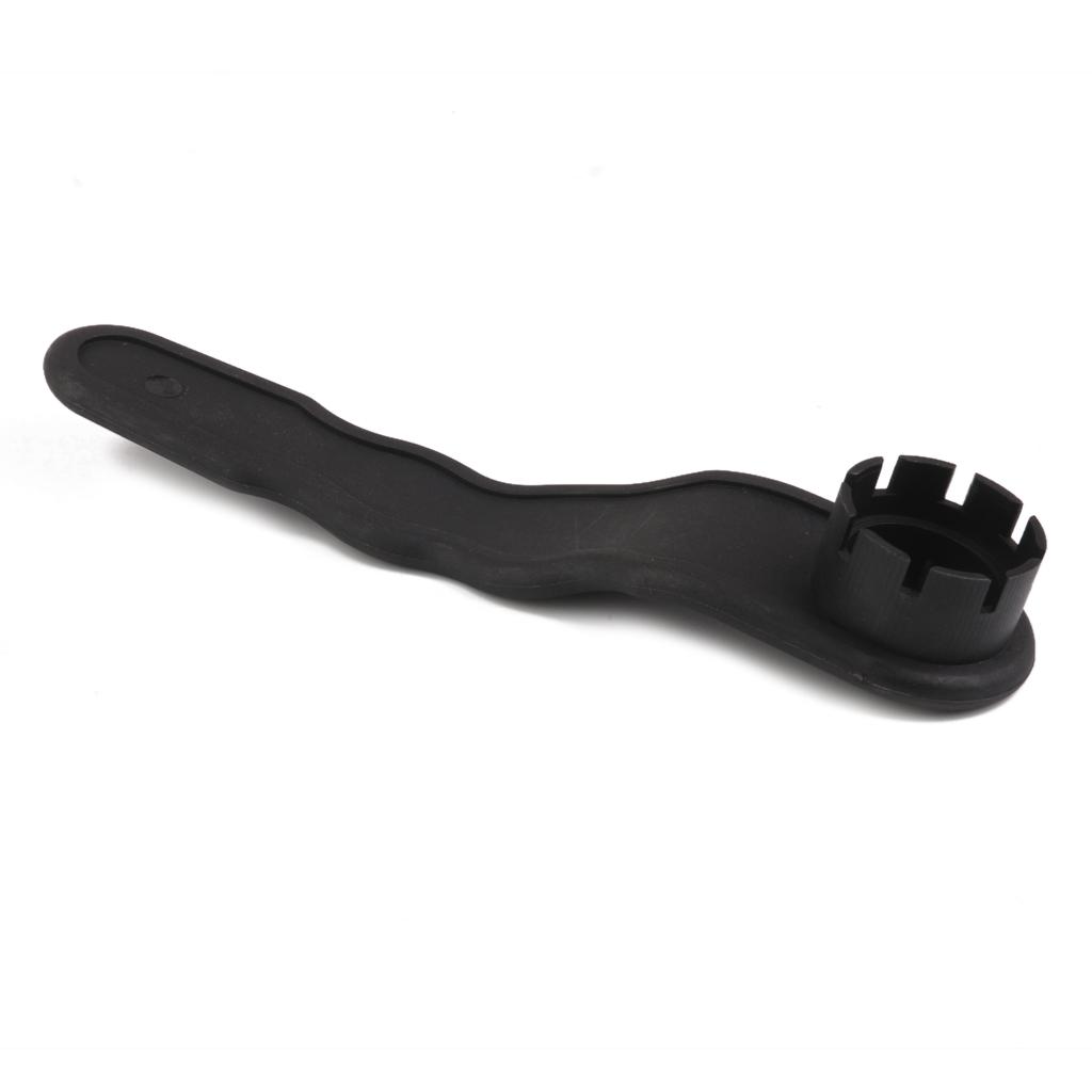 PVC Air Valve Wrench 8-Groove for Inflatable Boats Black