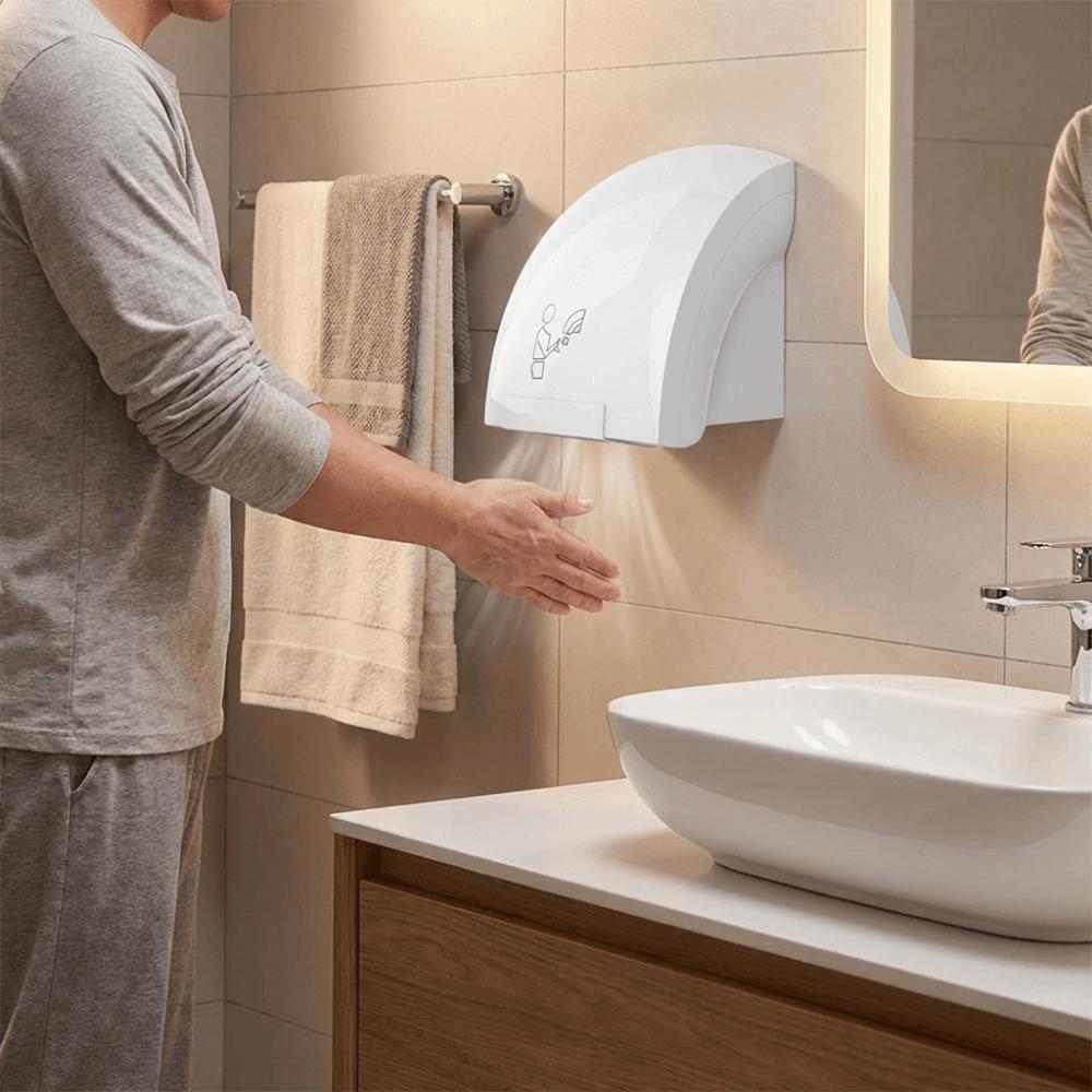1200W 1800W 2000W Multi Power Touchless Sensor Hand Dryer for US/EU/UK Hotel Washroom