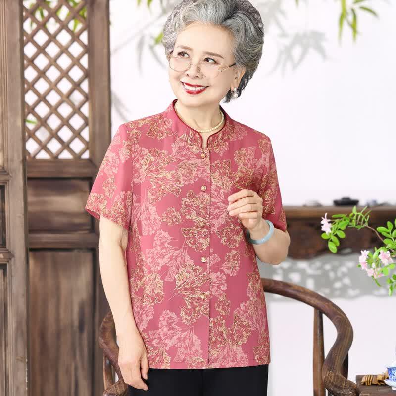 Women's New Chinese Style Jacquard Shirt